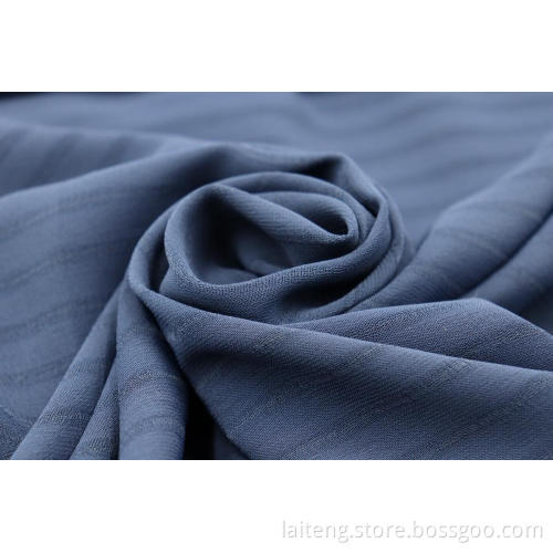 High Quality Elastic Fabrics Stripe Chiffon